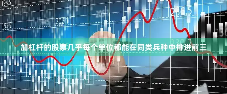 加杠杆的股票几乎每个单位都能在同类兵种中排进前三
